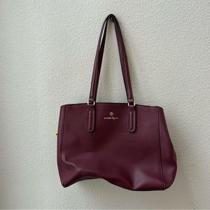 Nanette Lepore Cranberry Double Handle Shoulder Bag purse